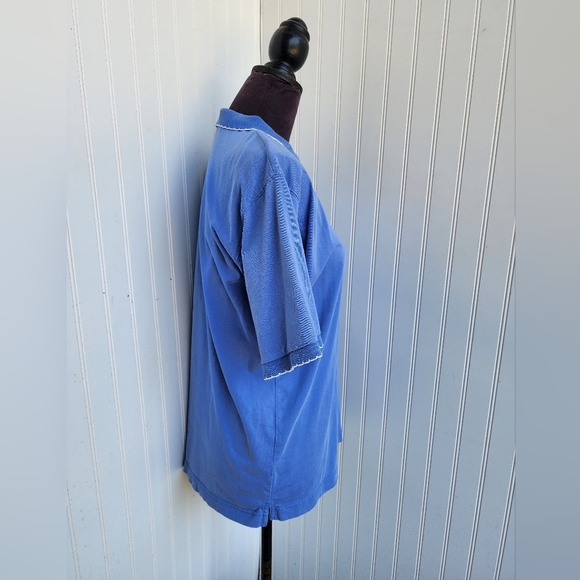 Vtg Marsh Landing Golf Cotton Polo Shirt Womens Short Sleeve Embroidered Sz M - Picture 5 of 14